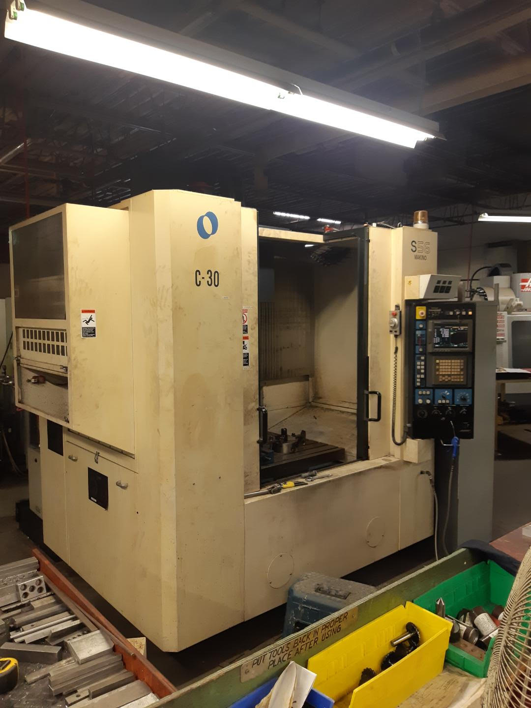 2004 Makino S56, MACHINING CENTERS, VERTICAL, CNC Machine # 8535