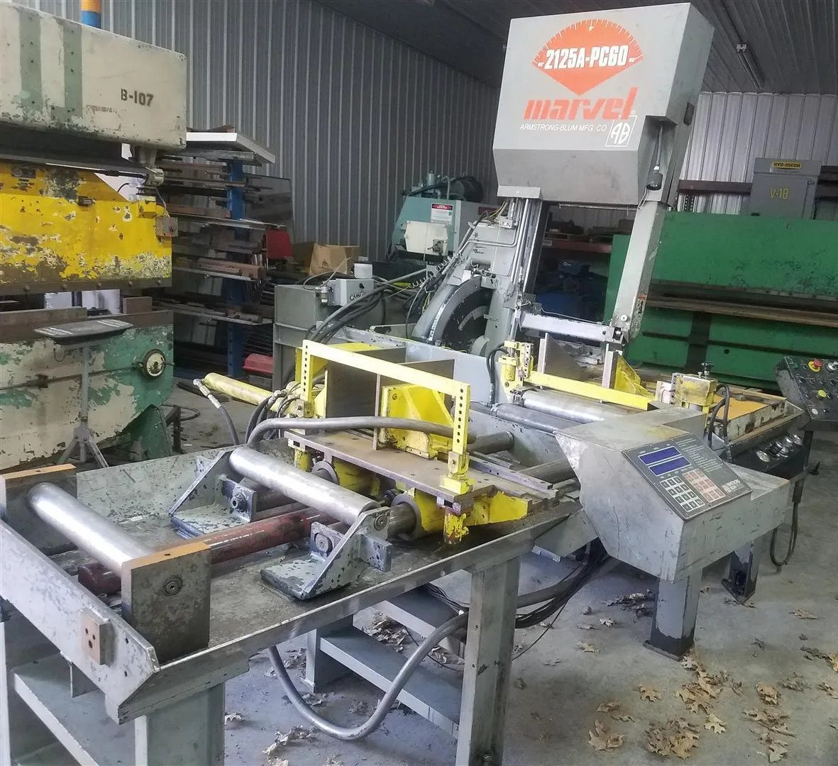 Marvel 2125APC60 Vertical Band Saw, New 2003