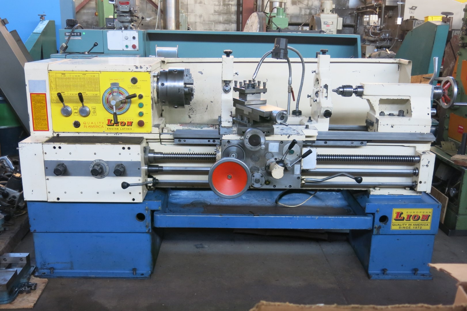 Lion 20″ x 40″ Gap Bed Lathe