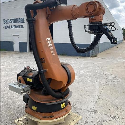 KUKA KR 100-2 HA 2000 HIGH ACCURACY ROBOT 100KG X 2600MM HIGH REACH.