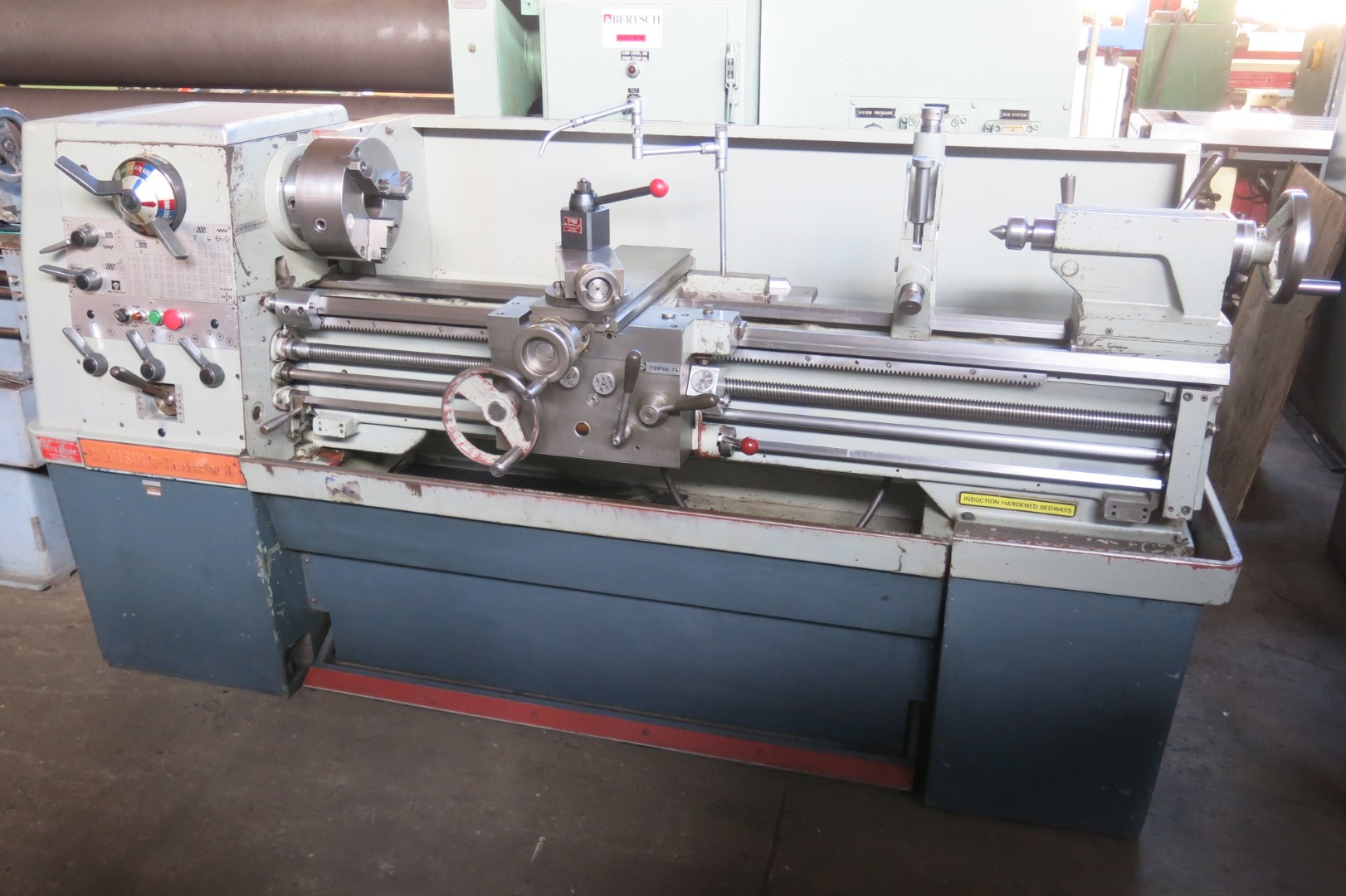 Clausing Colchester 15″ x 50″ Lathe with Taper in/mm