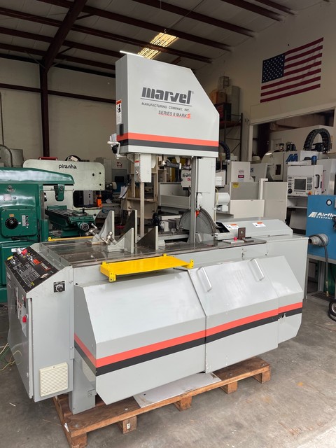 MARVEL SERIES 8 MARK III VERTICAL BAND SAW 2011’ USA #GMT-3179