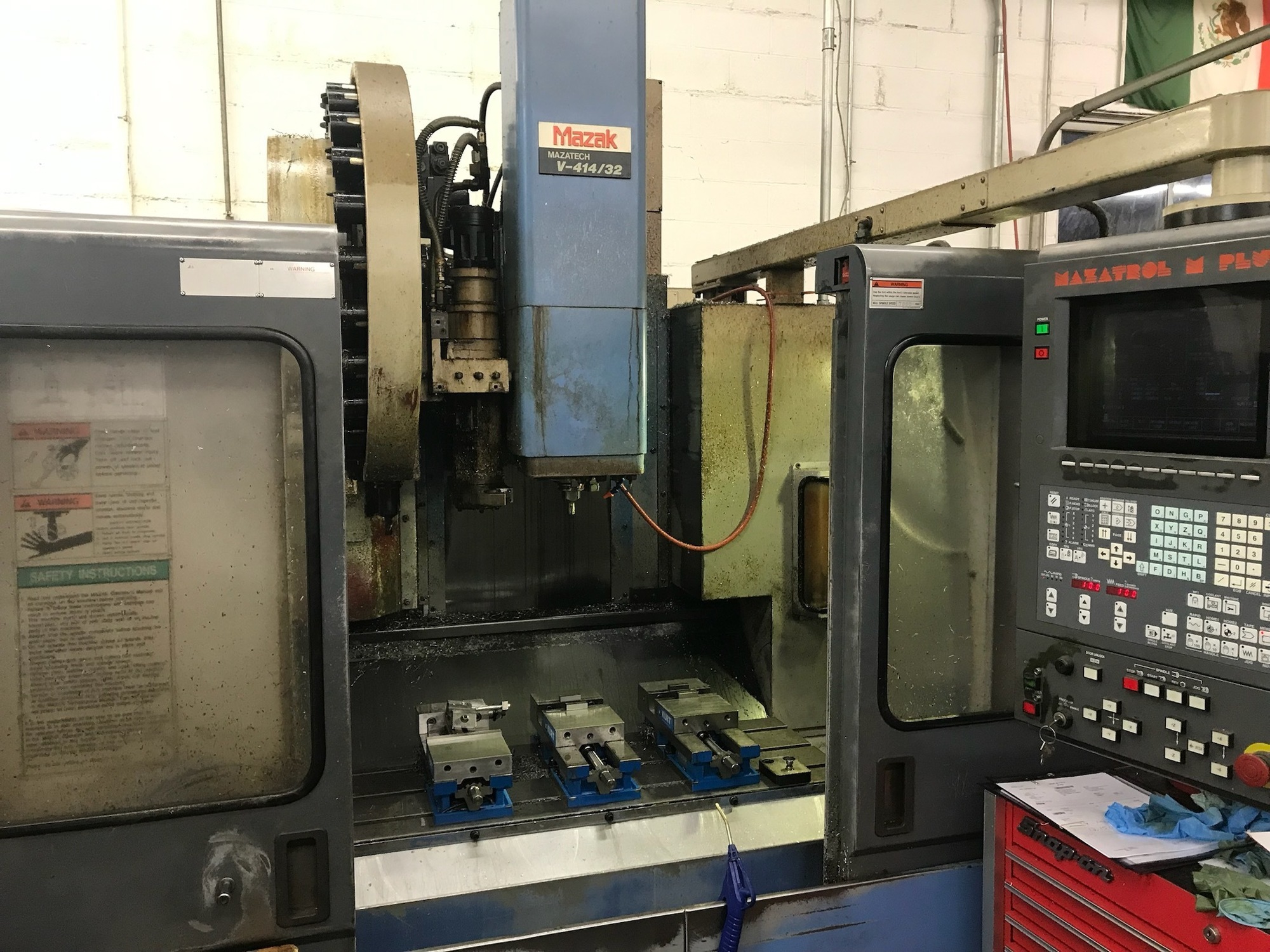 Mazak V-414/32 Vmc CNC Vertical Machining Center