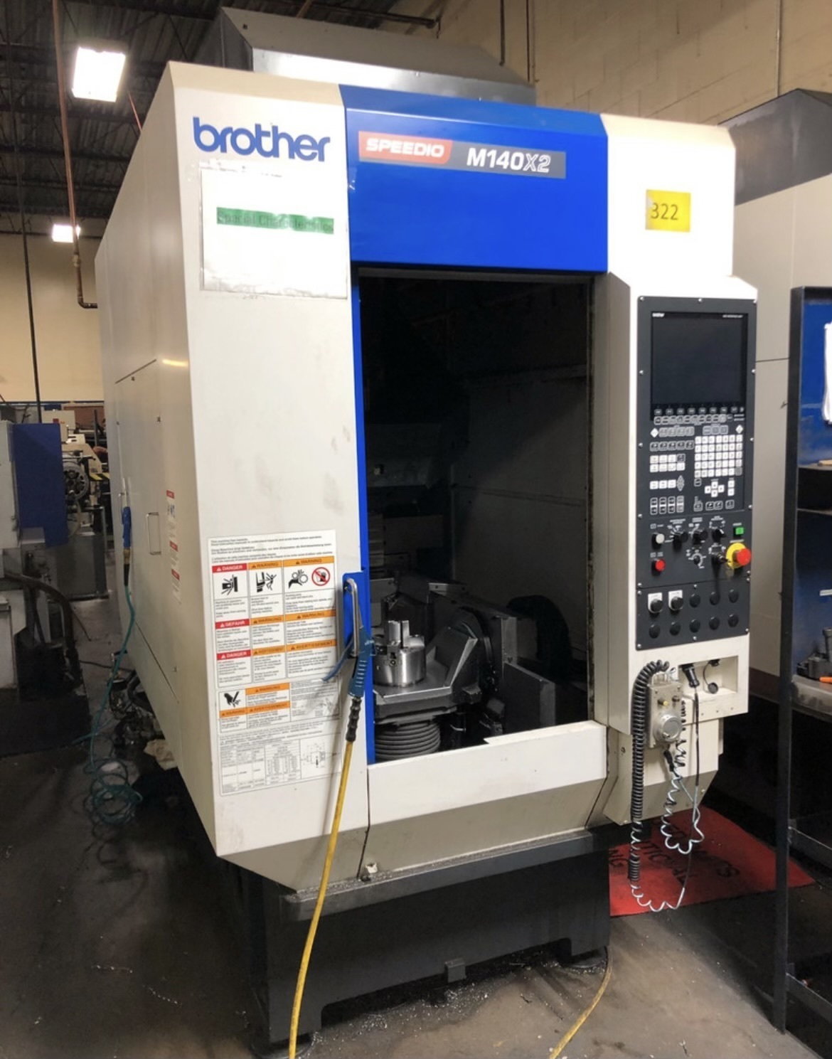 Brother Speedio M140 x 2 CNC Drilling and Tapping Centers