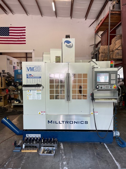 MILLTRONICS VM20 CNC VERTICAL MACHINING CENTER 2010’ #GMT-3310