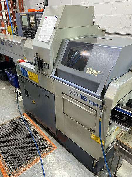 Star SB-16 Type D CNC Swiss Lathe, 2007, 3163