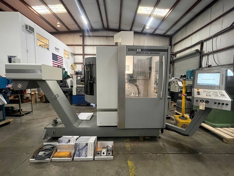 DECKEL MAHO DMU 50 5 Axis CNC Vertical Machining Center 2007’ #GMT-2854