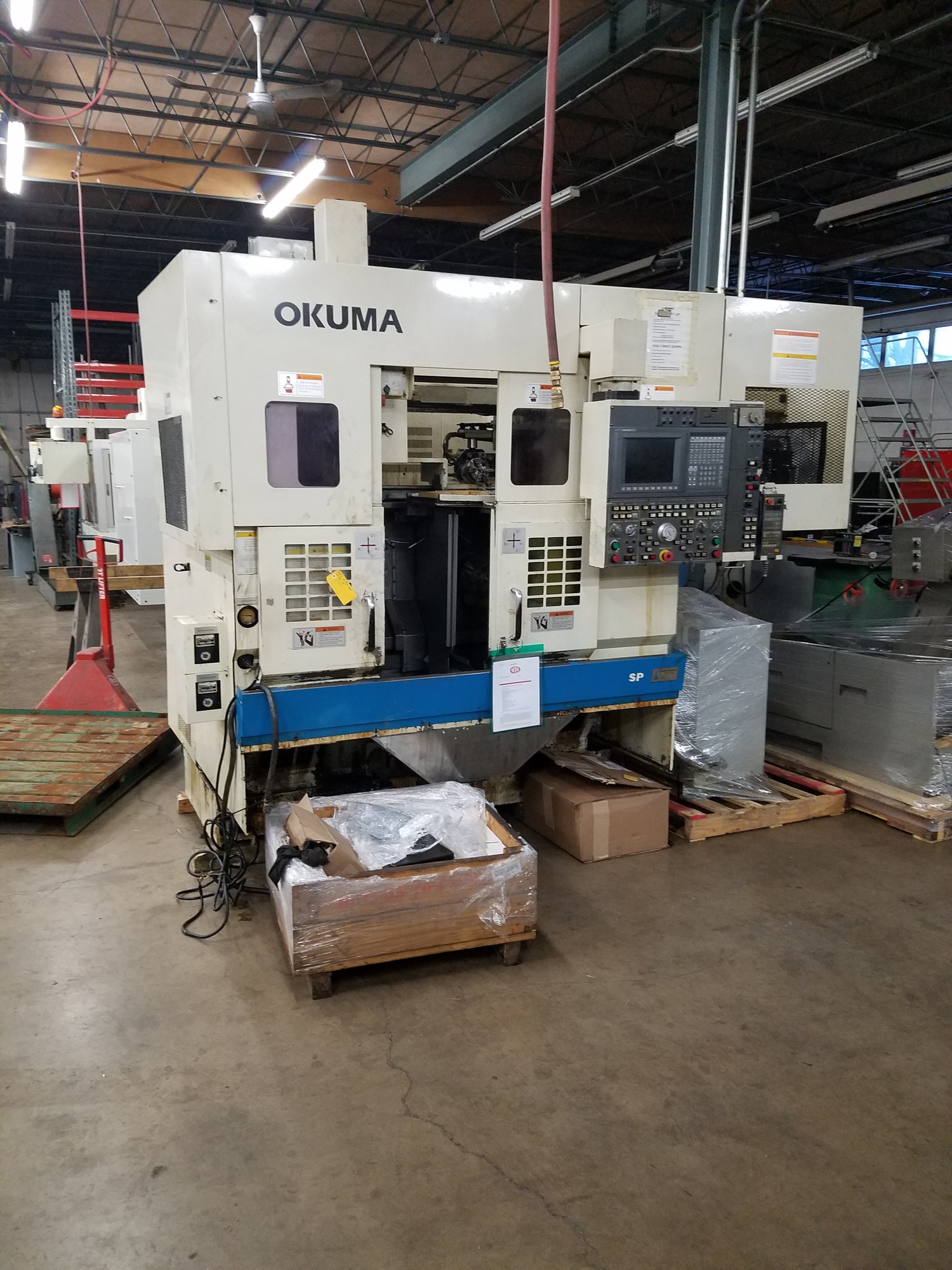 1997 OKUMA LFS10-2SP Multi-Spindle CNC Lathes