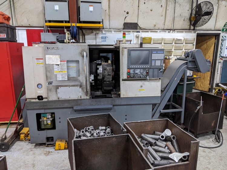 Okuma 2 axis CNC w/ OSP-P200LA control, 2.5