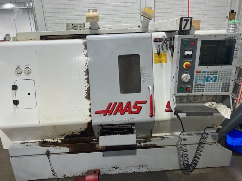 Haas SL-20T, tail Stock, Slant-Bed CNC Lathes (with Live Tooling)