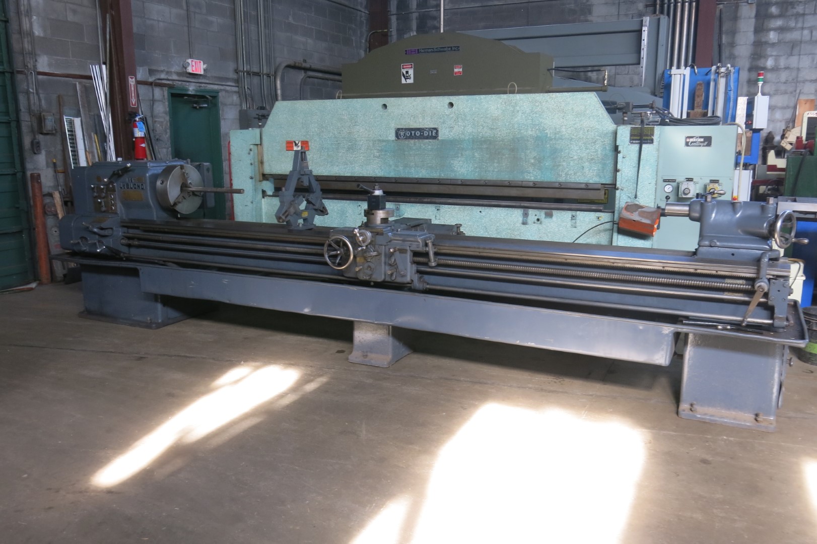 Leblond 20″ x 156″ Lathe with Taper