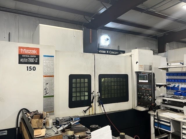 Mazak Nexus 700 D-II, #50 taper, Vertical Machining Centers