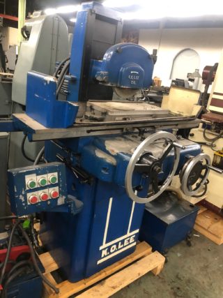 3356-450 K.O. LEE 8″ X 18″ SURFACE GRINDER WITH COOLANT, HYDRAULIC TABLE FEED