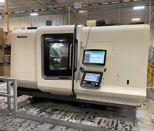DMG Mori Seiki NZX-2000/800STY3 - 9 Axis CNC Twin Spindle Turning Center Low Hours