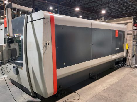 6000 WATT BYSTRONIC BYSPRINT 4020 FIBER LASER,MFG: 2016,   Our stock number: 12420