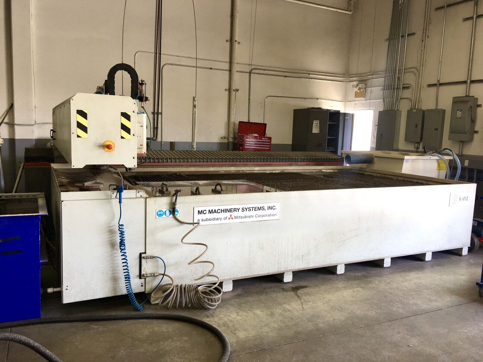 2013 Mitsubishi MWX3-612 CNC Waterjet Cutting 6x12 Table Size