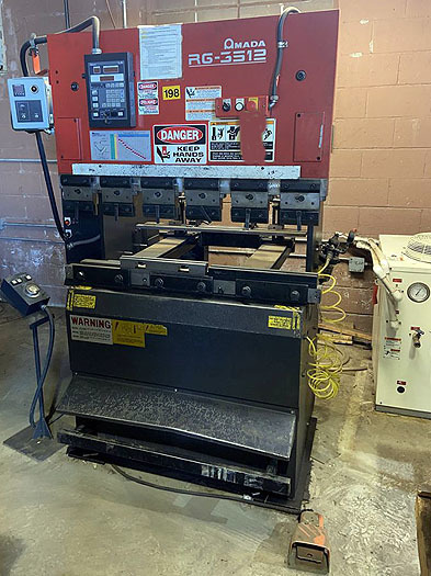 Amada RG-3512 LD 4 Hydraulic Press Brake 1999 - 3181