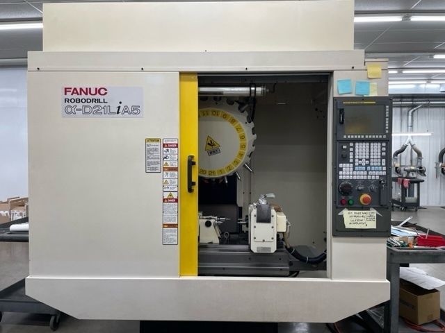 Fanuc RoboDrill D-21LiA5 CNC Drilling and Tapping Centers