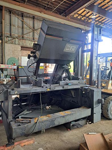 2005 HEM Automatic Vertical Mitering Band Saw, Model VT 130, 1.5