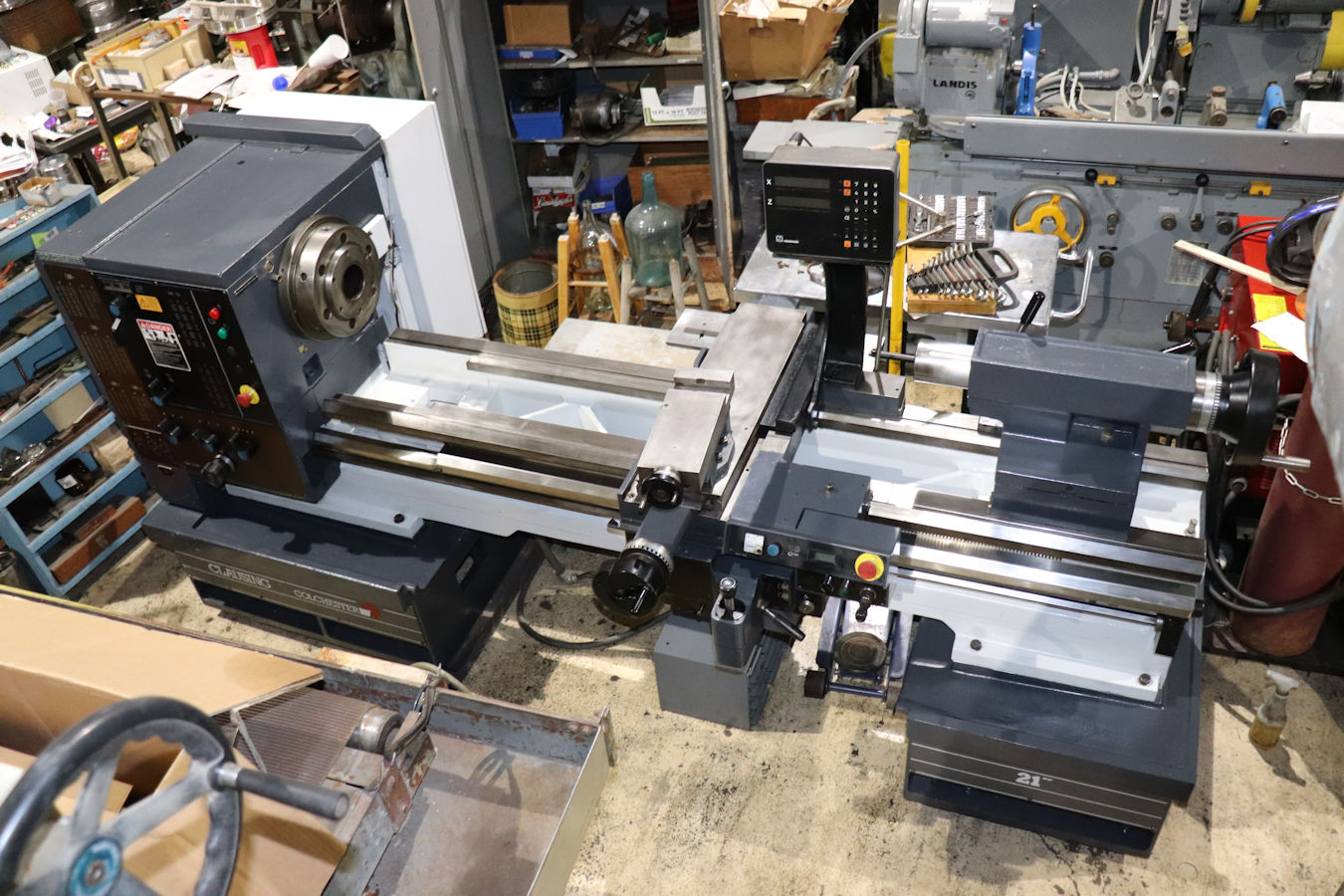 Clausing Colchester Mastiff-V/S 600 Lathe - 21