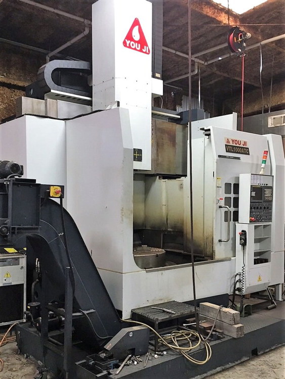 2012 YOU JI 1000-ATC Lathes, VTL (Vertical Turret Lathe)