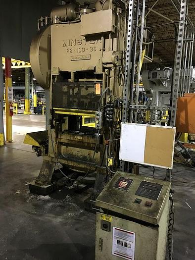 100 TON MINSTER HIGH SPEED PRESS