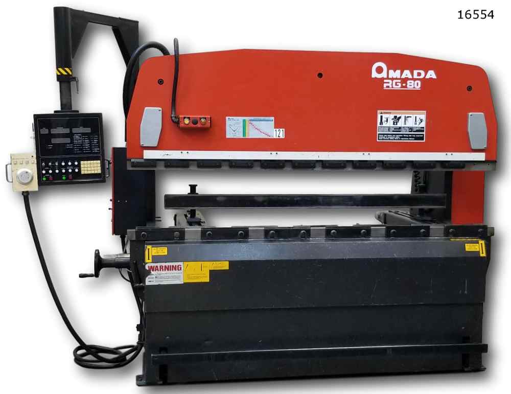 AMADA (USED) MODEL RG-80 PRESS BRAKE