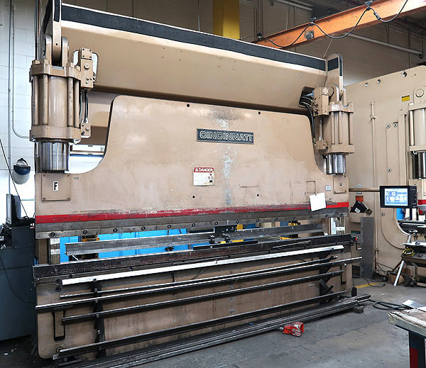 Cincinnati CBII350 Ton x 12 - 14 Overall, 3 Axis, CNC Press Brake w/2015 PC Based Cntrl Upgrade, 1997- 3187