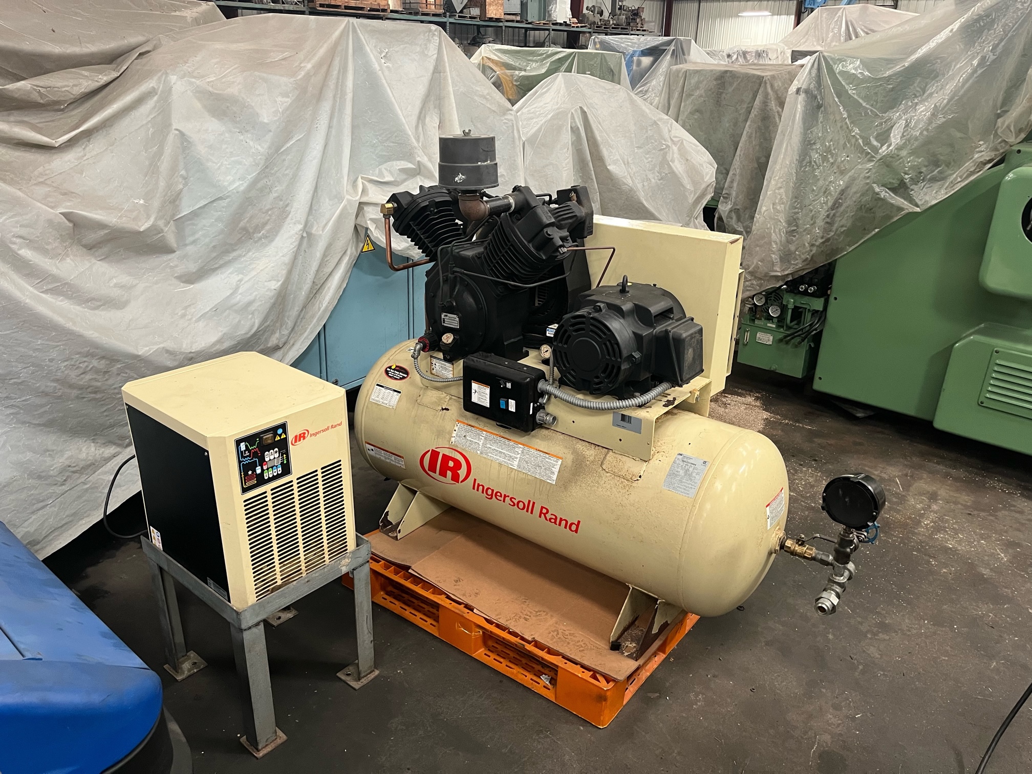 Ingersoll Rand 2 stage air compressor