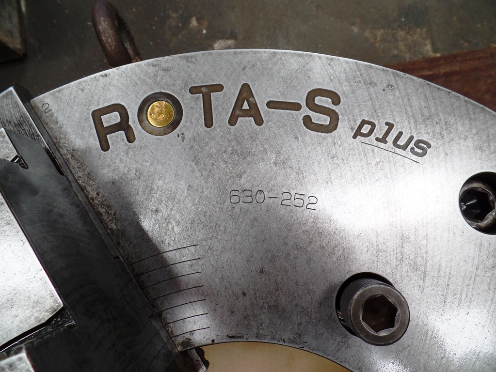 SCHUNK ROTA-S PLUS MANUAL 3-JAW CHUCK