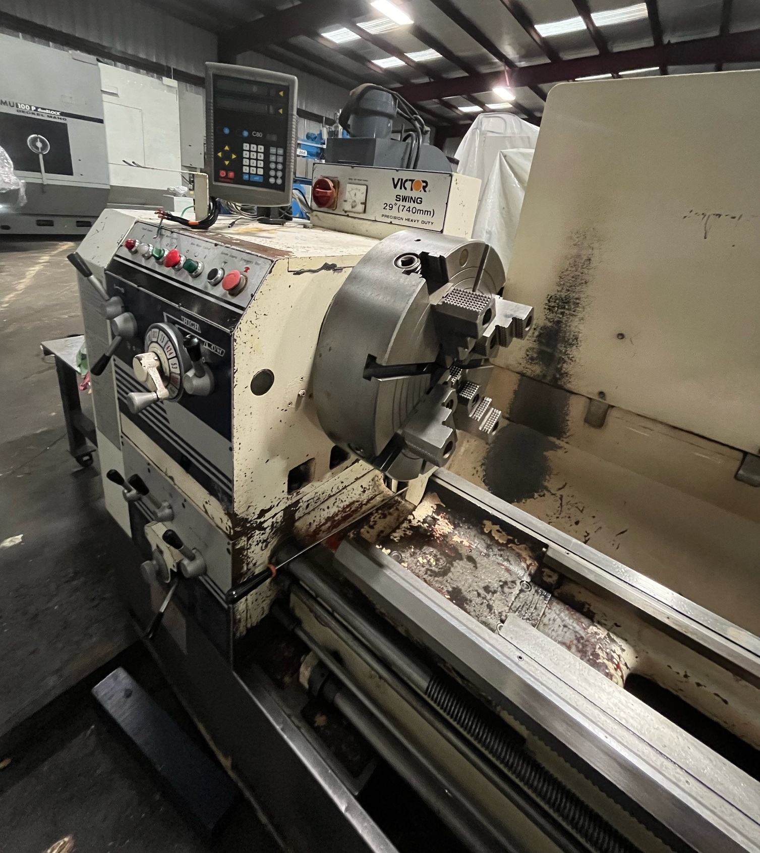 Victor 29120T Manual Lathe