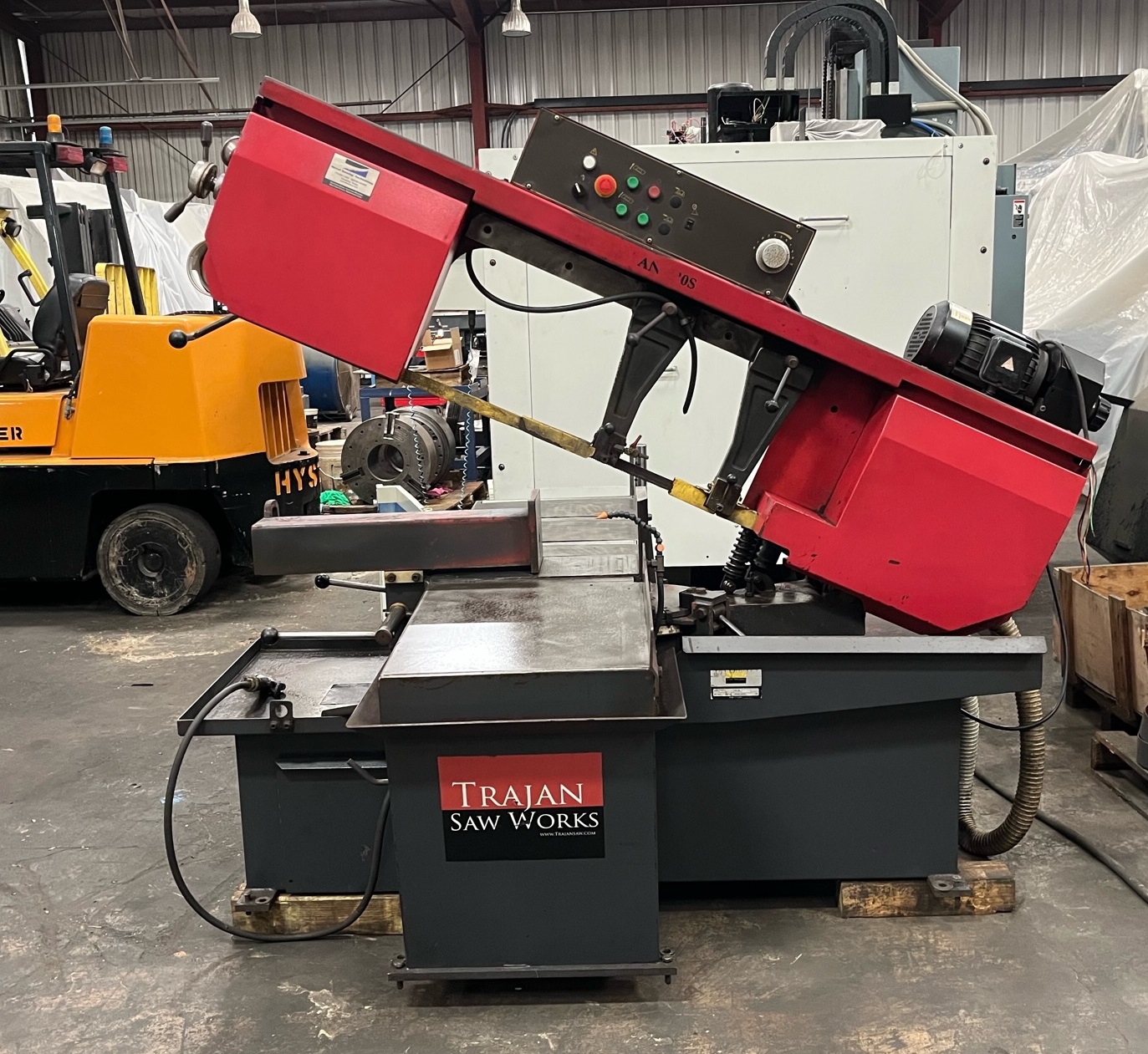 Trajan Semi Auto Horizontal Bandsaw with Mitering