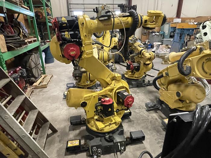 FANUC FANUC R-2000iB/165F 6 AXES ROBOT WITH FANUC R-30iB CONTROLLER AND VISION