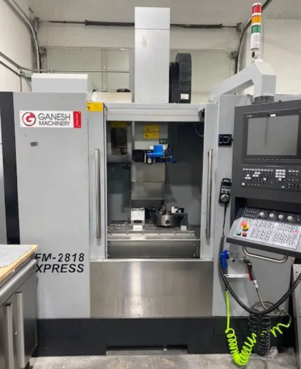 2016 GANESH VFM-2818 | Vertical Machining Center