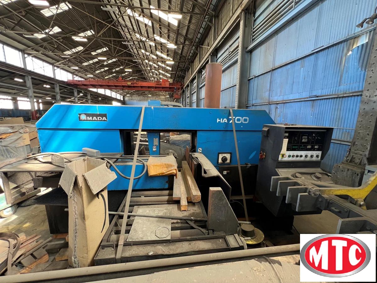 Used AMADA HA-700 | Horizontal Band Saws (Semi-Automatic)
