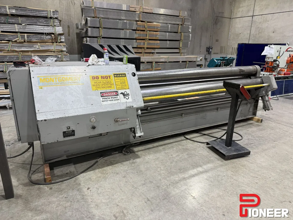 Used MONTGOMERY 7210 | Plate Bending Rolls including Pinch