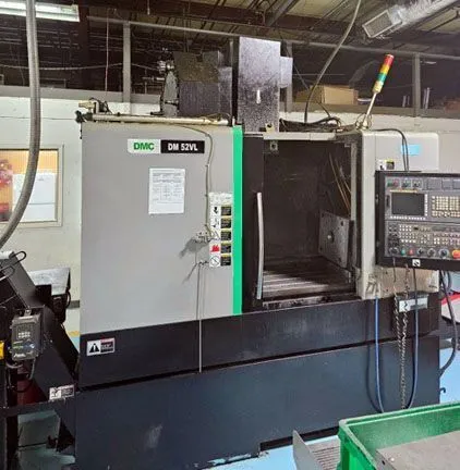 DMC 52 VL-1 Vertical Machining Center 4th Axis YR. 2017- VERY LOW HOURS - 3232